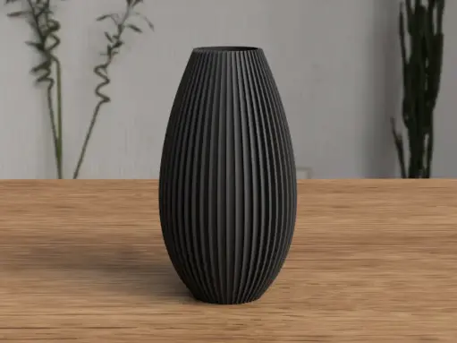 Vase Côtelé